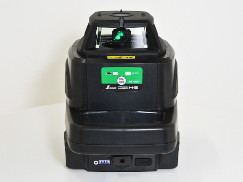 スピニングレーザー Ｈ－３ グリーン デジタル受光器付 - シンワ測定 