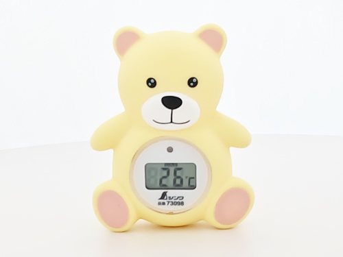 風呂用デジタル温度計 Ｂ クマ - シンワ測定株式会社