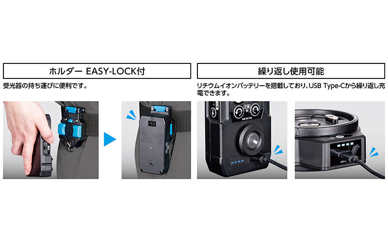 レーザーロボ  ＬＥＸＩＡ  ５１グリーン自動追尾回転台受光器セット