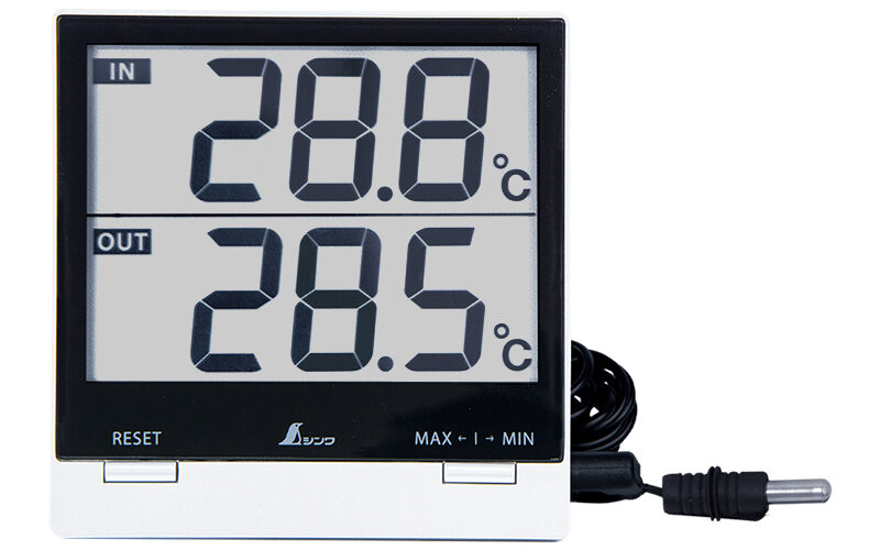 デジタル温度計 ＳｍａｒｔＣ 最高・最低 室内・室外防水外部センサー 