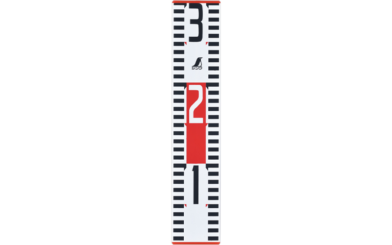 標尺 アルミ製 ３０㎝ 巾６０㎜ - シンワ測定株式会社