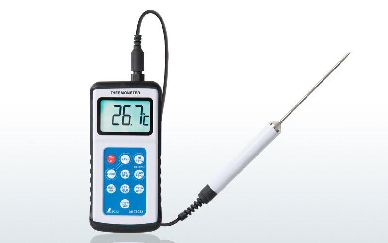 シンワ測定(Shinwa Sokutei) デジタル温度計 Ｉ データログ機能付 隔測式ツインプローブ 防塵防水 73126 - 4